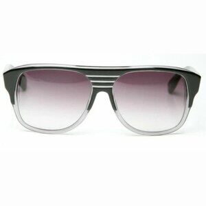 DITA WOLF 19003A Black Smoke Crystal with Dark Grey Gradient Lens Sunglasses